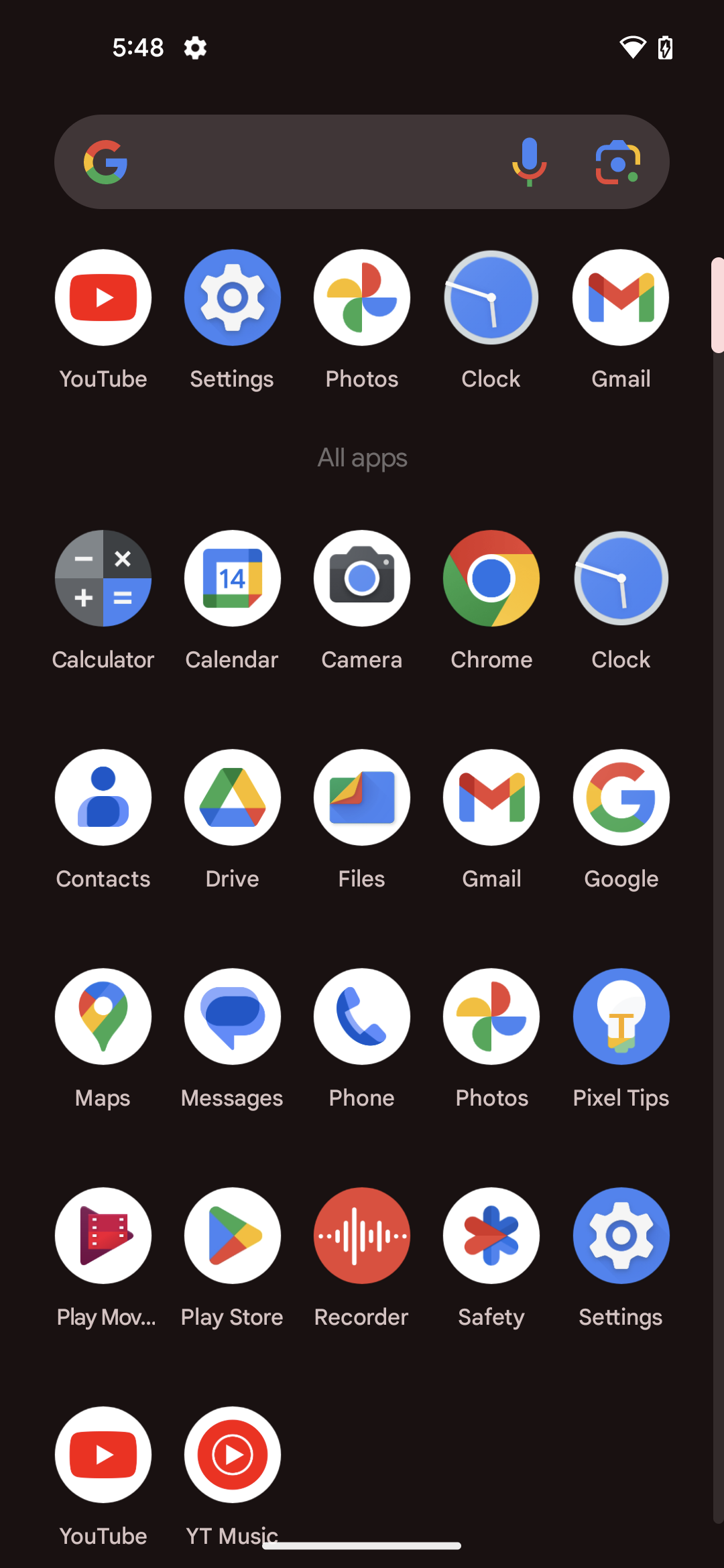 Screenshot 1 default Android