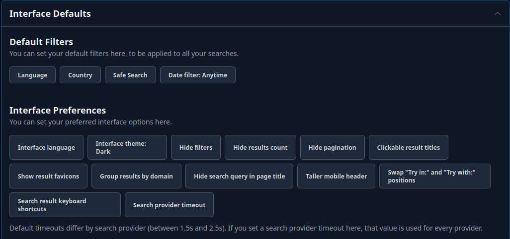 Interface Defaults 