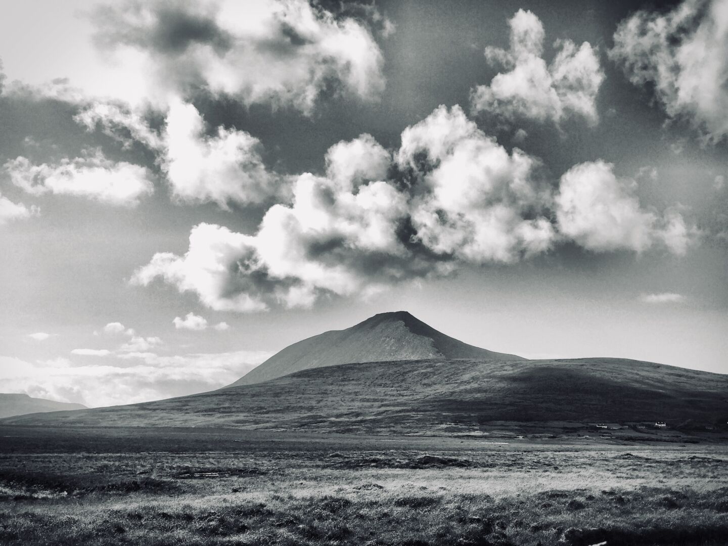 Doogort East Bog
Achill Island, Co. Mayo, Ireland

#blackandwhite #photography #mountain #cloudporn #omsystem