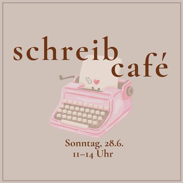 11:00–14:00
So 28.6.26 // Sun 28.6.26
SCHREIBCAFÉ // WRITERS‘ CAFÉ

Schreibcafé is back! ✩°˖₊˚ 🎧🧋🍪📜

——————————

Sommerliche Getränke, kleine Snacks und sanfte Klänge verwandeln die Kometin in ein offenes Café zum stillen Schreiben. Komm‘ vorbei, such dir ein Schattenplätzchen und lass‘ dich vom ruhigen Ambiente der Kometin inspirieren.

Alle Textarten sind willkommen. Materialien (Stifte, Papier, Laptop) bitte selbst mitbringen. Für Schreibimpulse ist bei Bedarf gesorgt.

Teilnahme: freiwillige Spende

Wir freuen uns auf euch!

——————————

Cool drinks, little snacks, and soft sounds transform the room into an open café for quiet writing. Come along, grab a cup of coffee, find a nice spot and get inspired by the calm ambience at Die Kometin!

All text types are welcome. Please bring your own materials (pens, paper, laptop). Writing impulses are available on demand.

Admission: voluntary donation.

We look forward to seeing you! 🌸  #schreiben #writing #veranstaltunggraz #grazschreibt