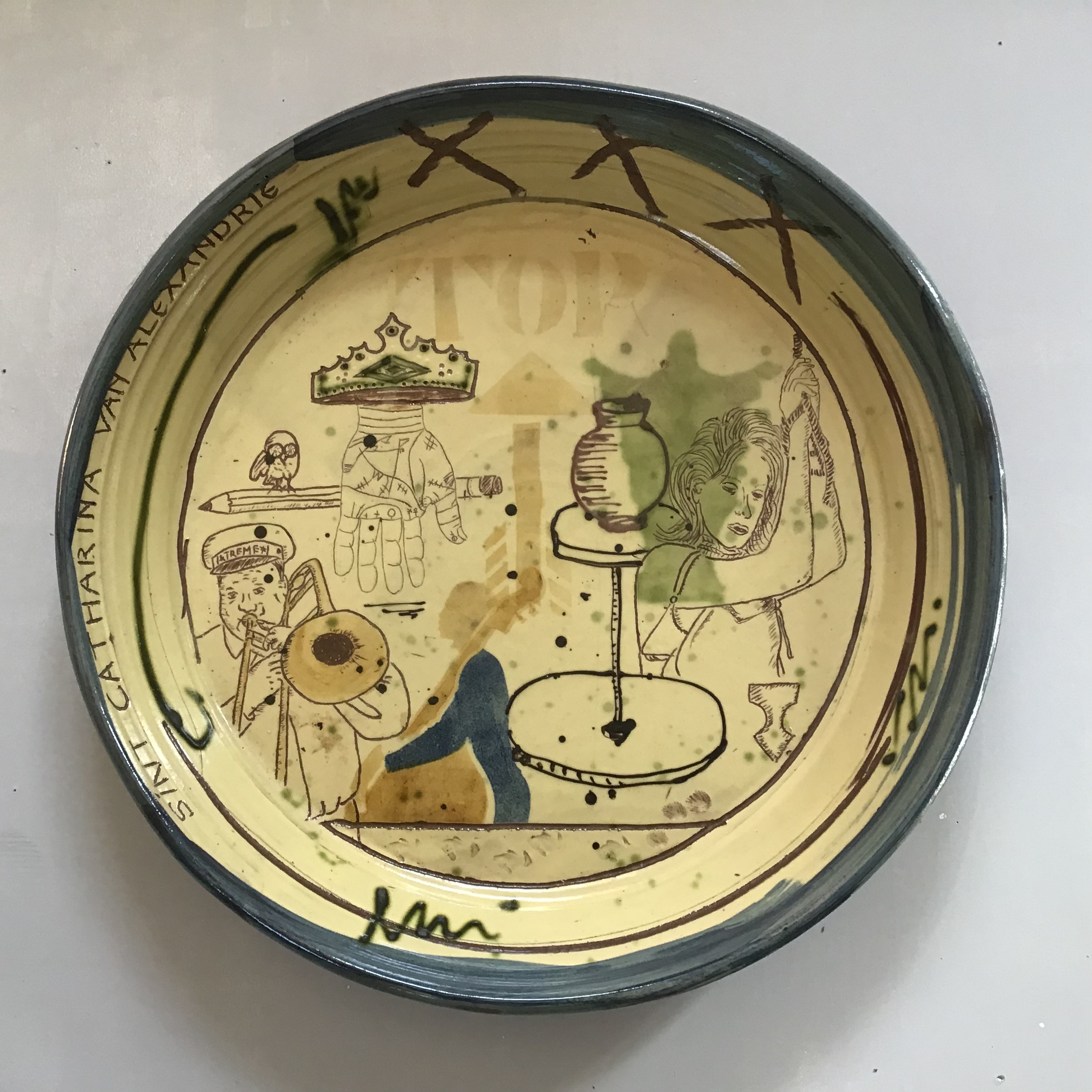 Saint Catherine, Patron Saint of Potters.