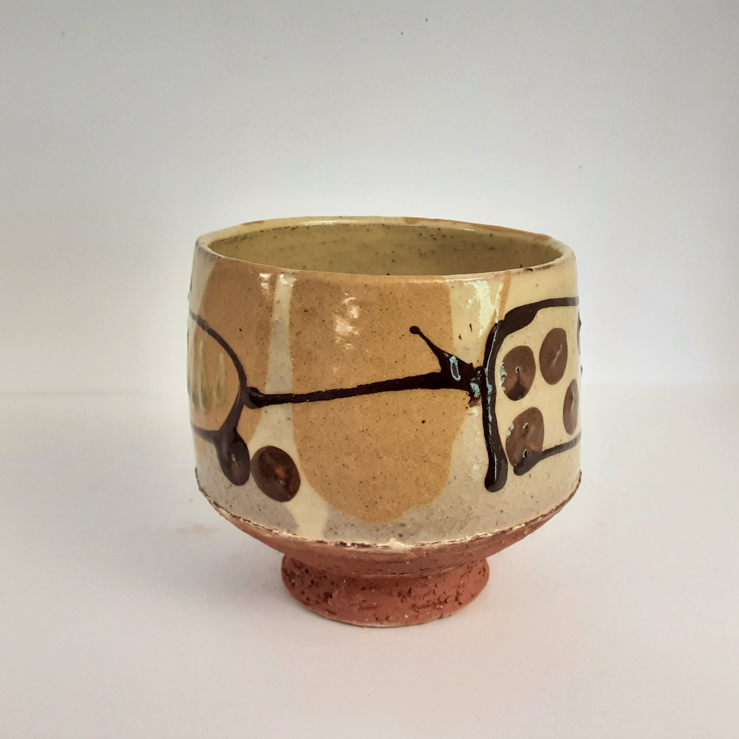 Bowl, Niek Hoogland, Leach pottery, St. Ives, Cornwall, UK.