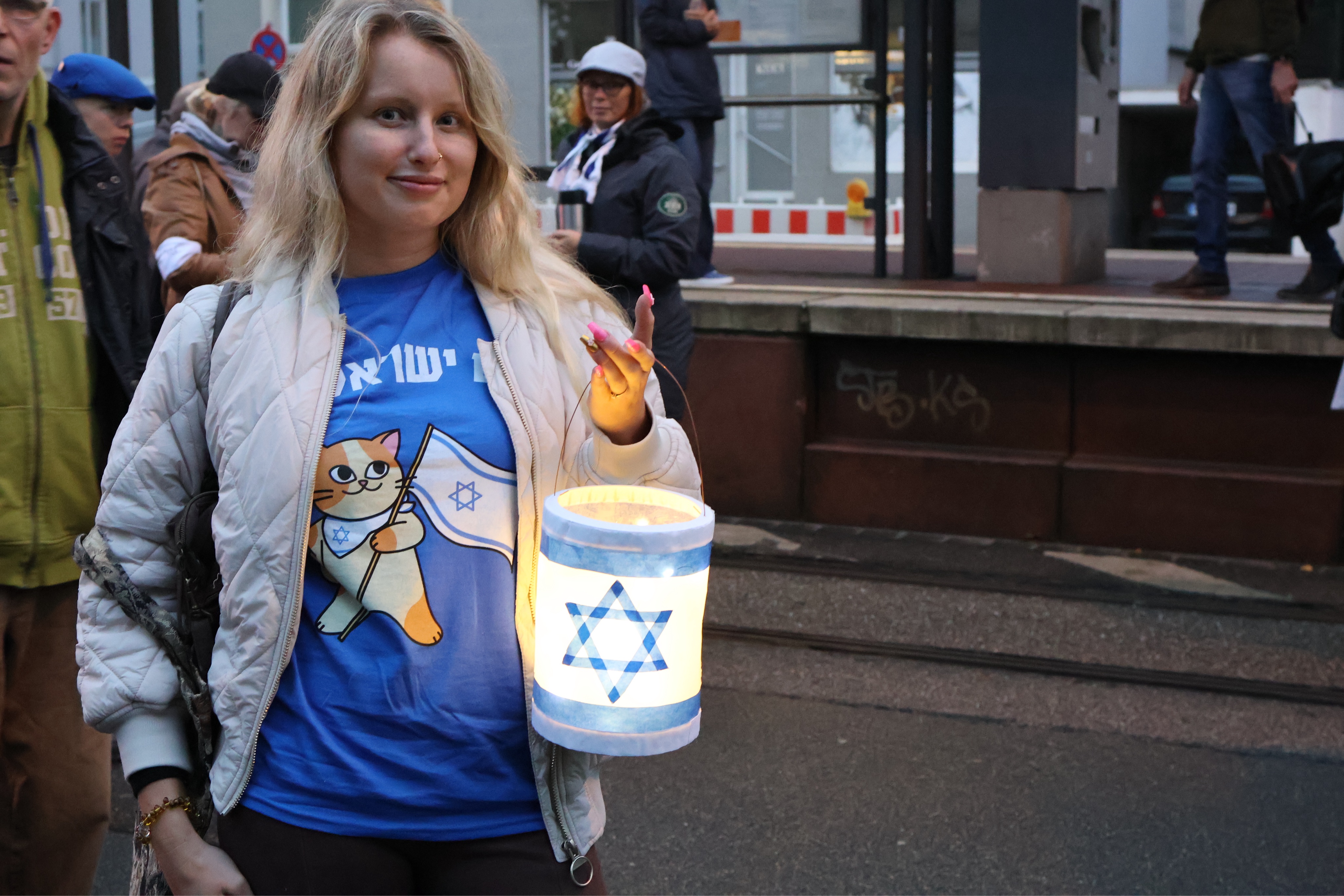 Ganze Person, Querformat.