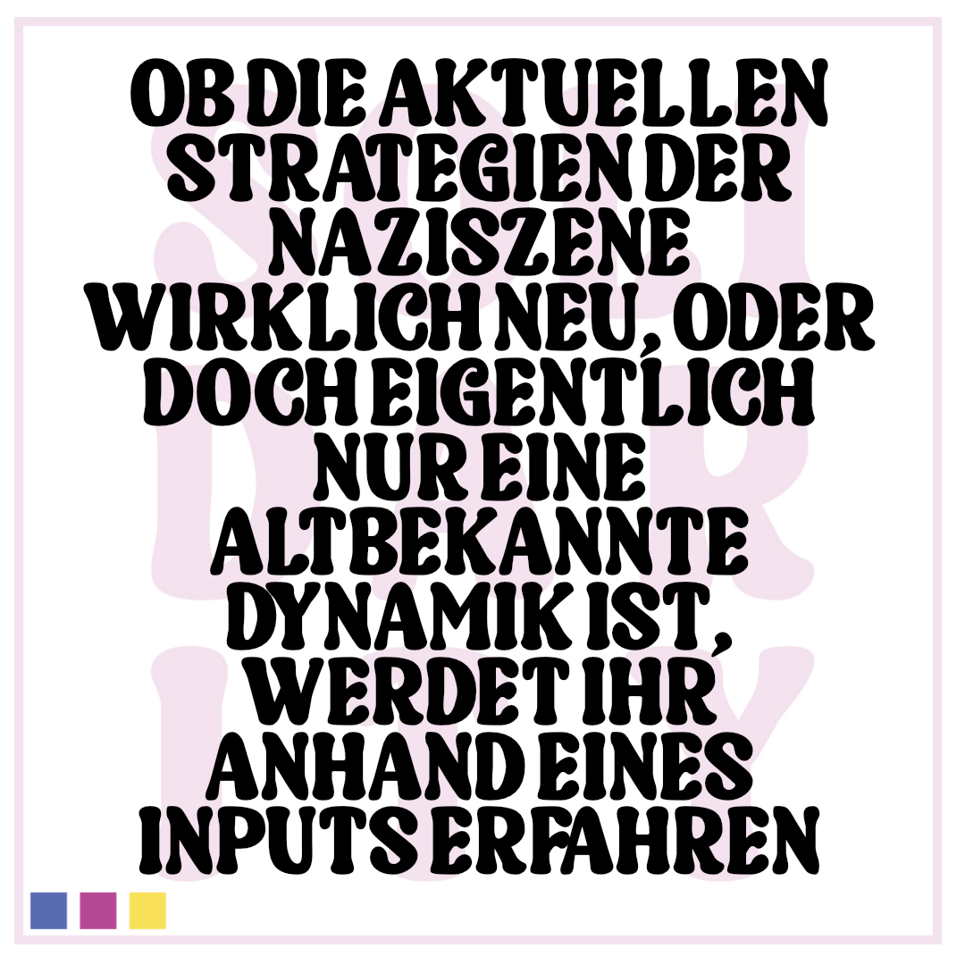 Kachel mit einem Auszug aus dem Ankündigungstext